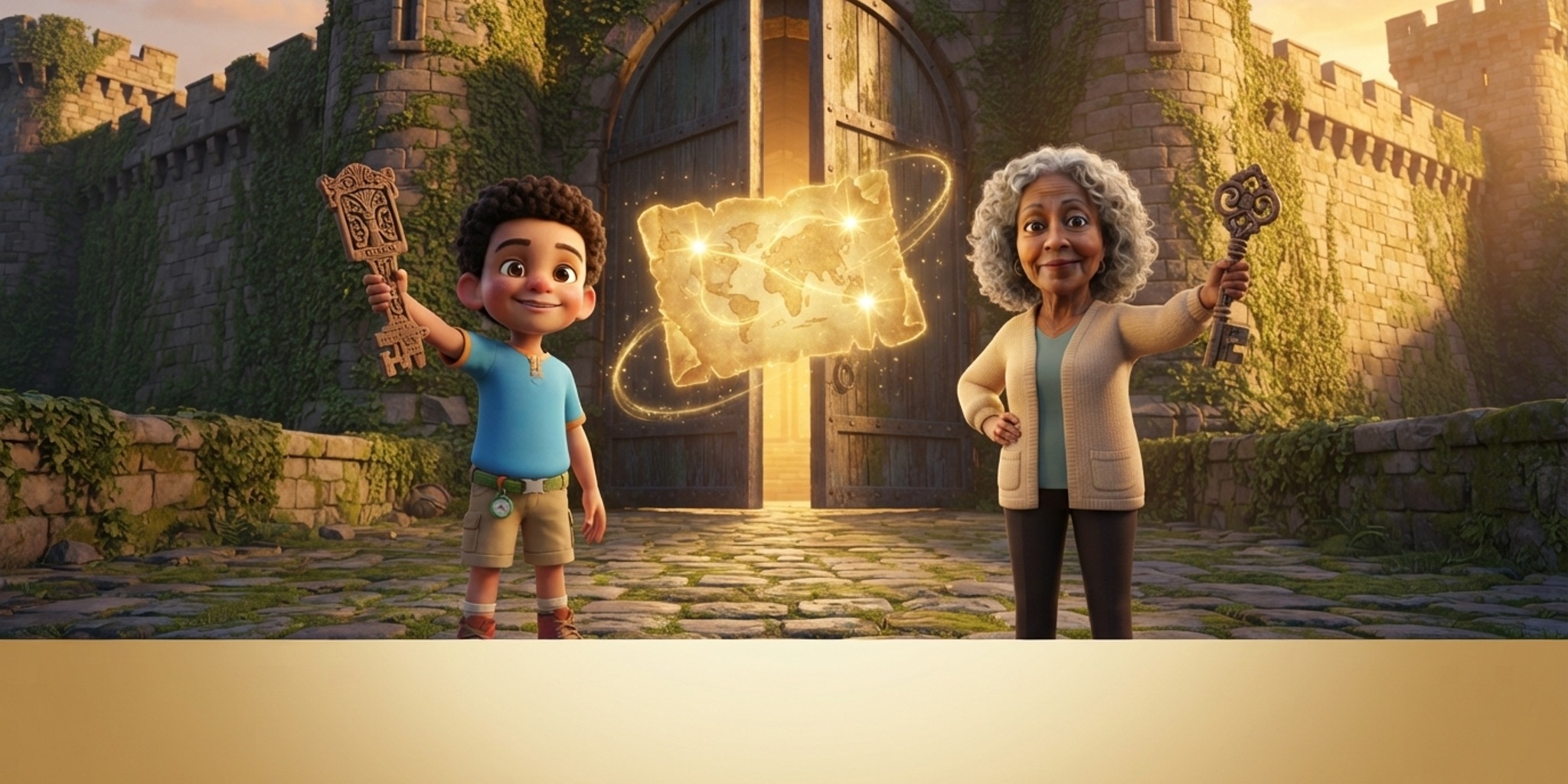 Livre personnalisé aventure pour enfant — illustration 3