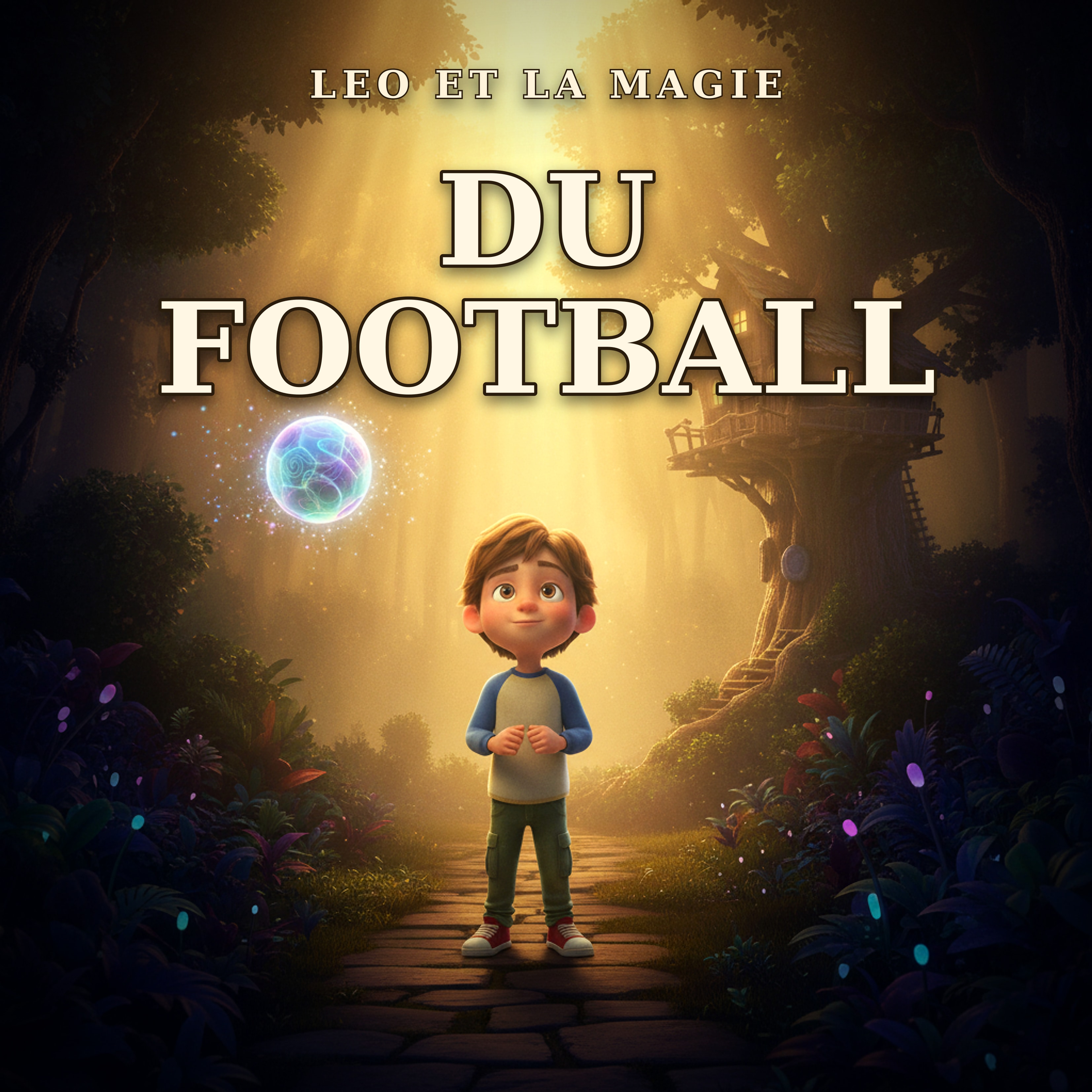 Couverture du livre personnalisé « Leo et la Magie du Football »
